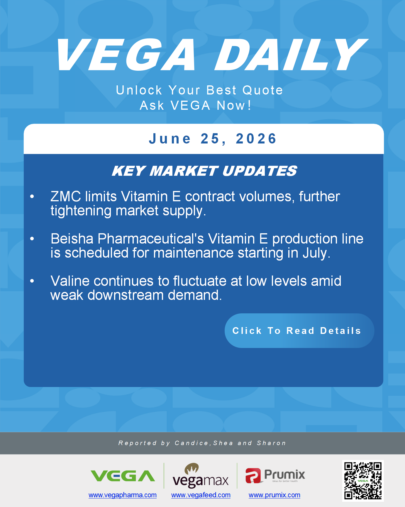 VEGA Daily 20260625 VE Valine Market Update.png